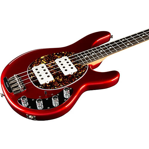 Ernie Ball Music Man StingRay Special HH Electric Bass Guitar Black and Chrome - musicians--Friend