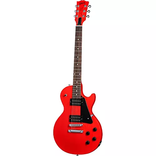 Gibson Les Paul Modern Lite Electric Guitar Cardinal Red Satin - musicians--Friend