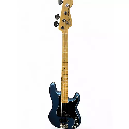 Used Fender American Performer Precision Bass SATIN BLUE Electric Bass Guitar SATIN BLUE - musicians--Friend