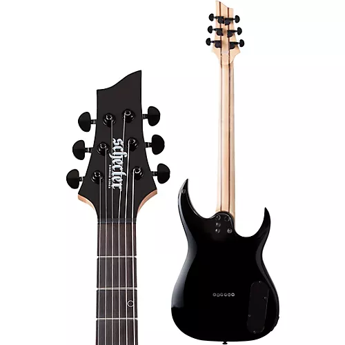 Schecter Guitar Research Left-Handed Sunset Triad Electric Guitar Gloss Black - musicians--Friend