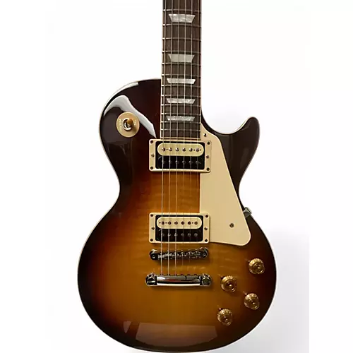 Used 2022 Gibson Les Paul Standard Bourbon Burst Solid Body Electric Guitar Bourbon Burst - musicians--Friend
