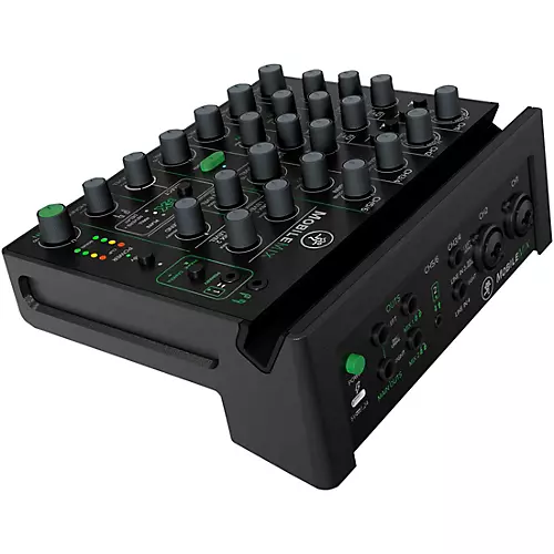 Mackie MobileMix 8-Channel USB-Powerable Mixer With Thrash212 GO Speaker, Roadrunner Bag, e835 Microphone, Stand, and Cable - musicians--Friend