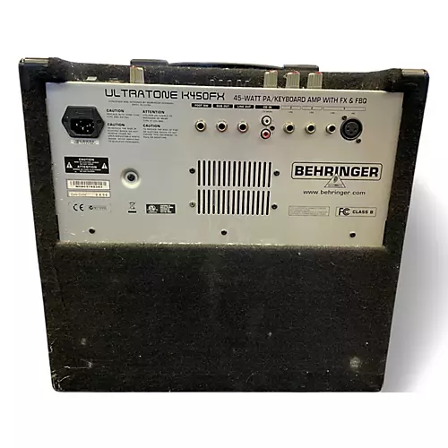 Used Behringer K450FX 45W Keyboard Amp - musicians--Friend