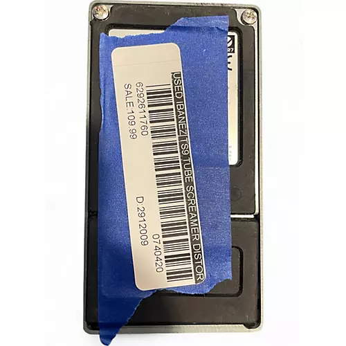 Used Ibanez TS9 Tube Screamer Distortion Effect Pedal - musicians--Friend