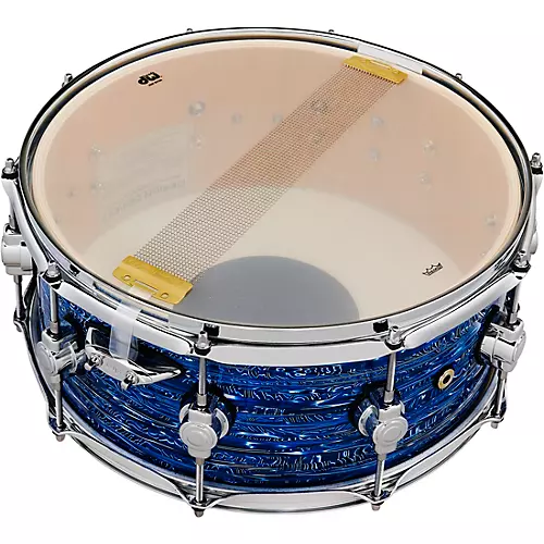 DW Design Series Maple Snare Drum - Royal Strata Finish Ply 14 x 6 in. - musicians--Friend