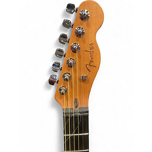 Used Fender American Acoustasonic Stratocaster Mahogany Acoustic Electric Guitar Mahogany - musicians--Friend
