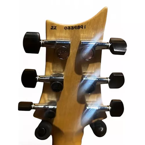 Used PRS CE24 Black Solid Body Electric Guitar Black - musicians--Friend