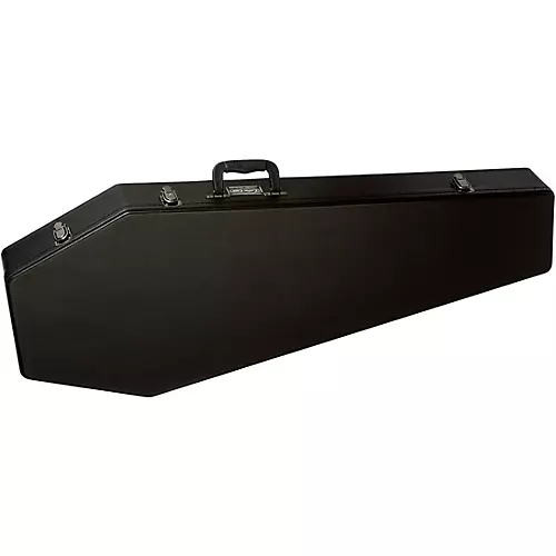 Coffin Case G-185R Universal Guitar Case Black Red - musicians--Friend