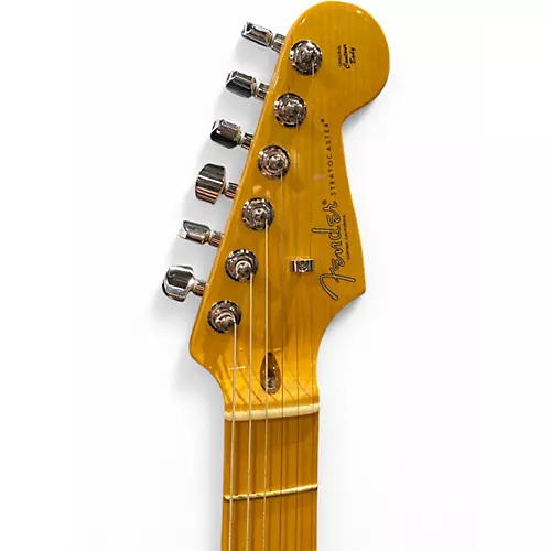 Used Fender American Professional II Stratocaster Blue Solid Body Electric Guitar Blue - musicians--Friend