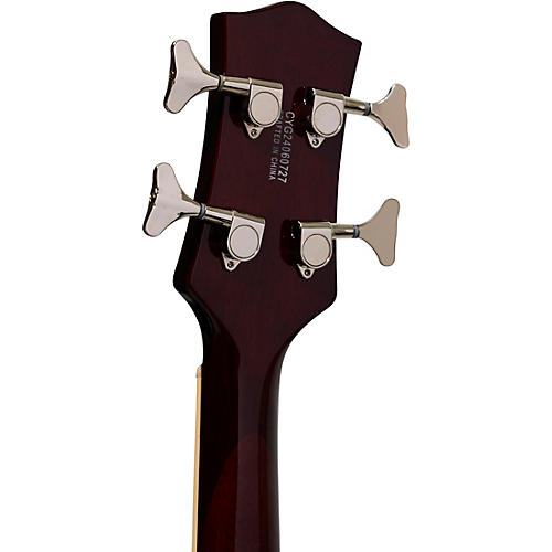 Gretsch Guitars Streamliner Jet Club Bass Single-Cut Short-Scale Bass Walnut Stain - musicians--Friend