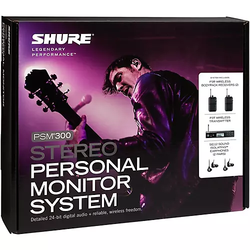 Shure PSM300 Twin Pack Band J13 - musicians--Friend
