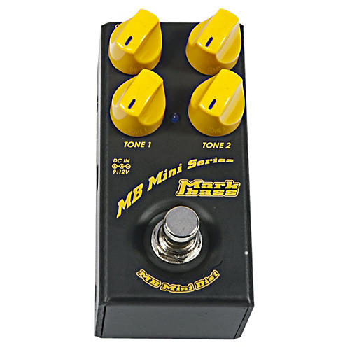 Open-Box Markbass MB Mini Dist Compact Bass Distortion Effects Pedal Condition 1 - Mint - musicians--Friend
