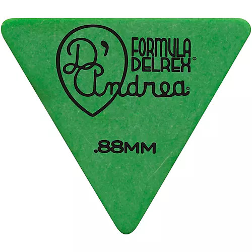 D'Andrea Shell Celluloid 355 Triangle Picks - One Dozen Purple 1.14 mm - musicians--Friend