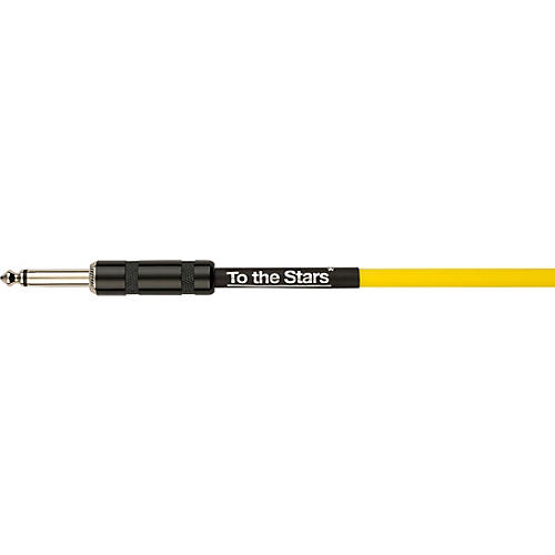 Fender Tom Delonge To The Stars Straight to Straight Instrument Cable 18.6 ft. Yellow - musicians--Friend