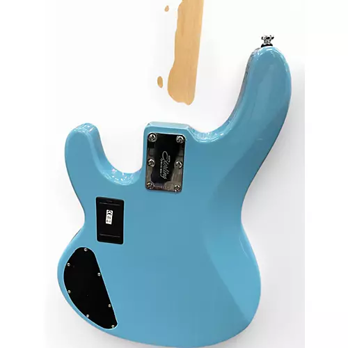Used Sterling by Music Man RAY4 HH BLUE Electric Bass Guitar BLUE - musicians--Friend