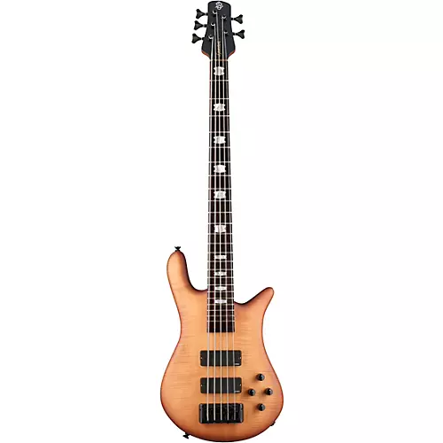 Spector Euro 5 LX 5 String Neck Through Electric Bass Black Stain Matte - musicians--Friend