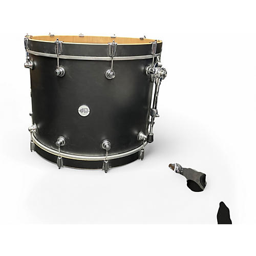 Used DW 3 Piece Design Series Satin Black Drum Kit Satin Black - musicians--Friend