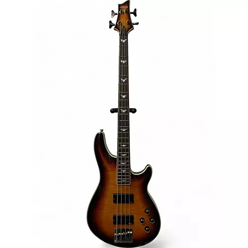 Used Schecter Guitar Research Omen Extreme 4 String 2 Color Sunburst Electric Bass Guitar 2 Color Sunburst - musicians--Friend