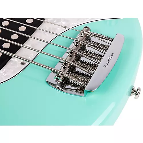 Ernie Ball Music Man StingRay5 Special H 5-String Electric Bass Guitar Black and Chrome - musicians--Friend