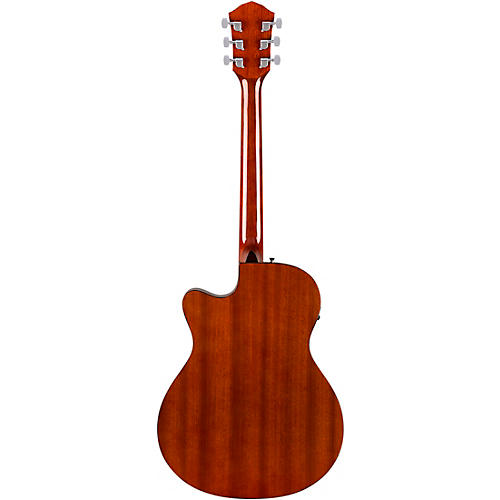 Fender FA-135CE All-Mahogany Concert Acoustic-Electric Guitar Mahogany - musicians--Friend