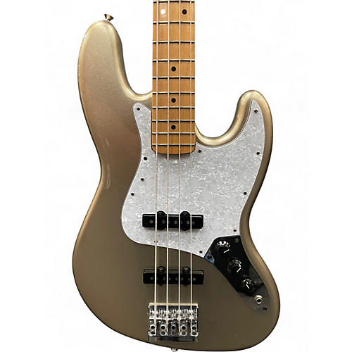 Used 2021 Fender 75TH ANNIVERSARY JAZZ BASS DIAMOND MIST Electric Bass Guitar DIAMOND MIST - musicians--Friend