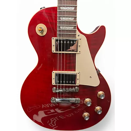 Used Gibson Les Paul Standard 60s Cherry Solid Body Electric Guitar Cherry - musicians--Friend