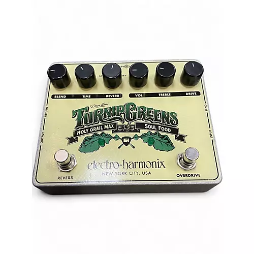 Used Electro-Harmonix Turnip Greens Effect Pedal - musicians--Friend