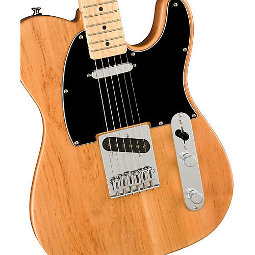 Squier Affinity Series Telecaster Maple Fingerboard Limited-Edition Electric Guitar Natural - musicians--Friend