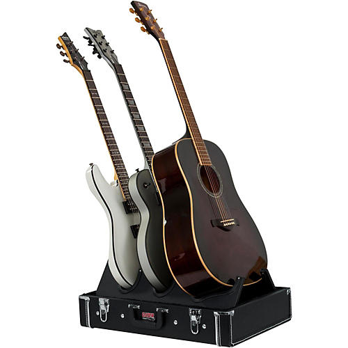 Gator Gig-Box Jr. Pedal Board/Guitar Stand Case Black - musicians--Friend