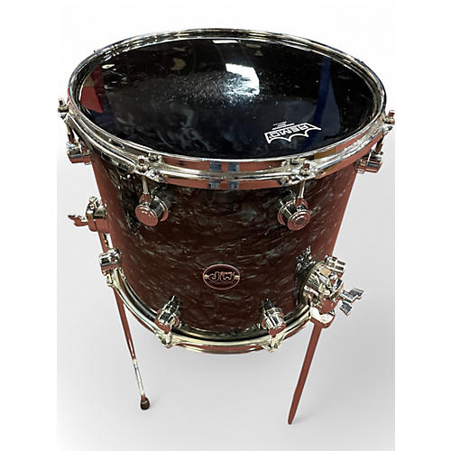 Used DW 7 Piece Performance Series black diamond Drum Kit black diamond - musicians--Friend