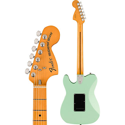 Fender Vintera II '70s Telecaster Deluxe Electric Guitar Surf Green - musicians--Friend