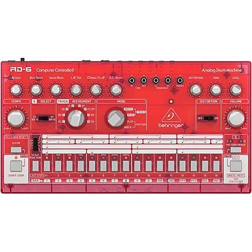 Behringer RD-6 Classic Analog Drum Machine Grape - musicians--Friend