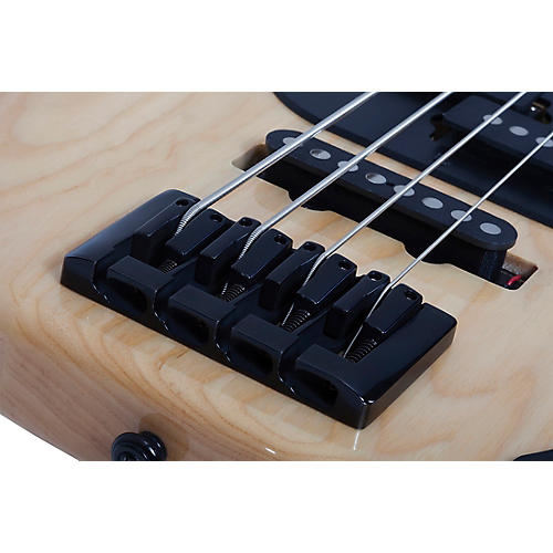 Schecter Guitar Research Justin Beck V Ani 4-string electric bass Gloss Natural - musicians--Friend