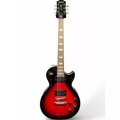 Used Epiphone Slash Les Paul Standard Vermillion Burst Solid Body Electric Guitar Vermillion Burst - musicians--Friend