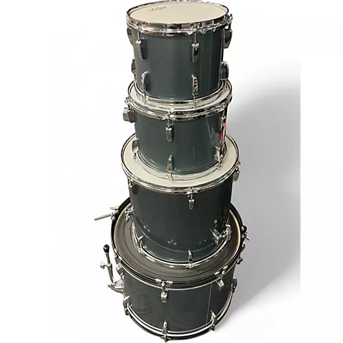 Used Pearl 4 Piece Roadshow Blue Drum Kit Blue - musicians--Friend