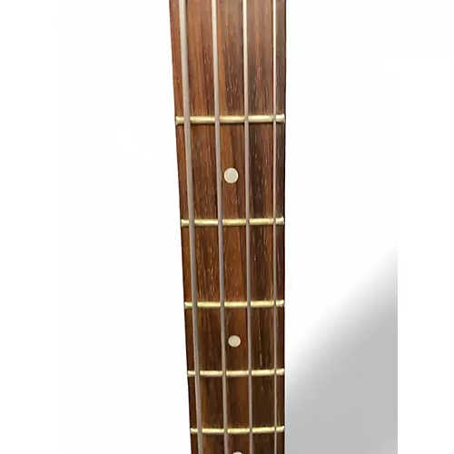 Used Schecter Guitar Research Raiden Deluxe 4 String SILVER Electric Bass Guitar SILVER - musicians--Friend