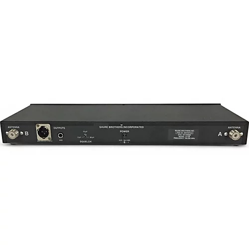 Used Shure L4 Diversity Wireless Receiver Lavalier Wireless System - musicians--Friend