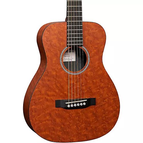 Martin Special Birdseye HPL X Series LX Little Martin Acoustic Guitar Cognac - musicians--Friend