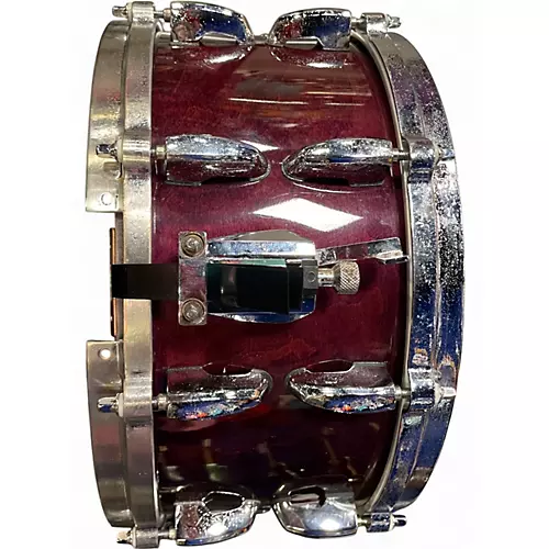 Used Pearl 14in MASTERS CUSTOM SNARE PURPLE Drum PURPLE 33 - musicians--Friend