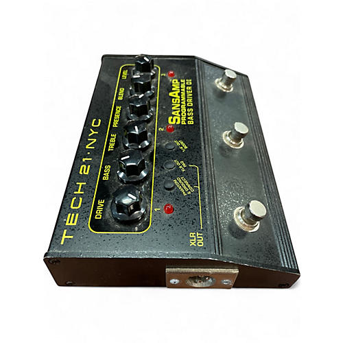 Used Tech 21 Sansamp PBDR Bass Driver DI Bass Effect Pedal - musicians--Friend