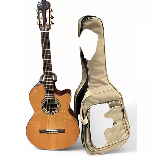 Used Kremona Verea Natural Classical Acoustic Electric Guitar Natural - musicians--Friend