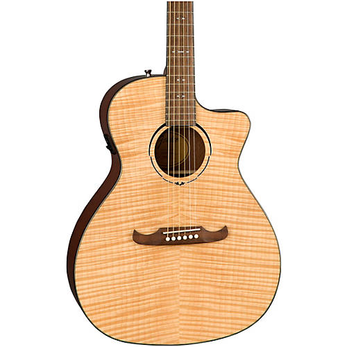 Fender FA-345CE Auditorium Acoustic-Electric Guitar 3-Tone Tea Burst - musicians--Friend