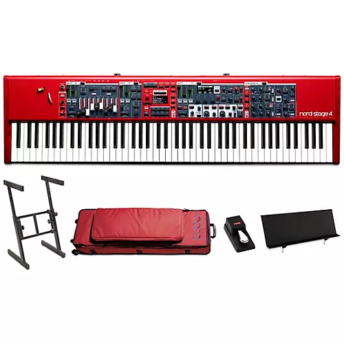Nord Stage 4 88-Key Keyboard Travel Bundle - musicians--Friend