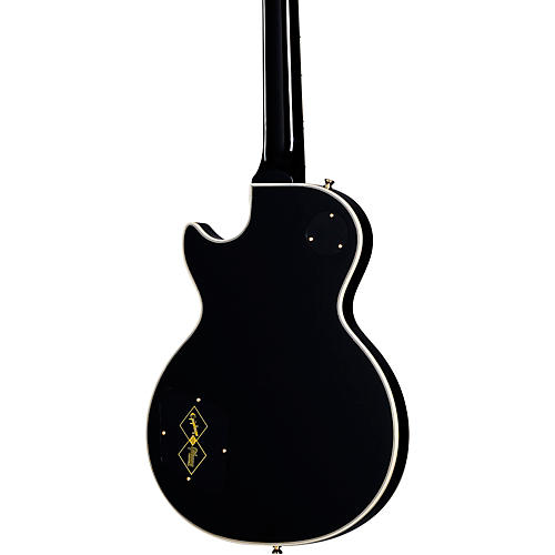 Epiphone Inspired by Gibson Custom Les Paul Custom Electric Guitar Ebony - musicians--Friend