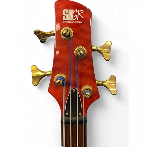 Used Ibanez SRX690DX Fire Mist Electric Bass Guitar Fire Mist - musicians--Friend