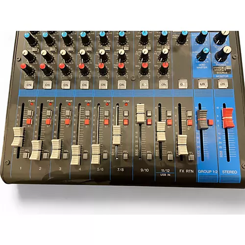 Used Yamaha MG12XU Unpowered Mixer - musicians--Friend