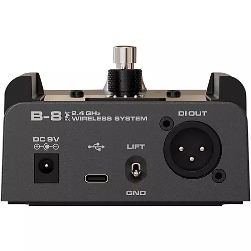 NUX B-8 Professional 2.4gHz Guitar Wireless System Black - musicians--Friend