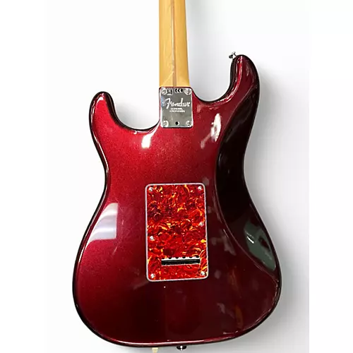 Used Fender American Standard Stratocaster Bordeaux Metallic Solid Body Electric Guitar Bordeaux Metallic - musicians--Friend