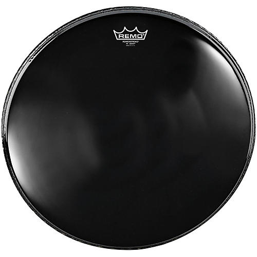 Remo Powerstroke 4 Ebony Batter Bass Drum Head With Impact Patch 18 in. - musicians--Friend