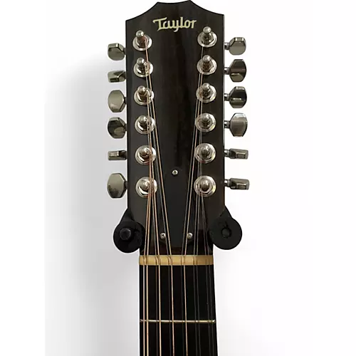 Used Taylor 552CE 12 Fret Natural 12 String Acoustic Electric Guitar Natural - musicians--Friend